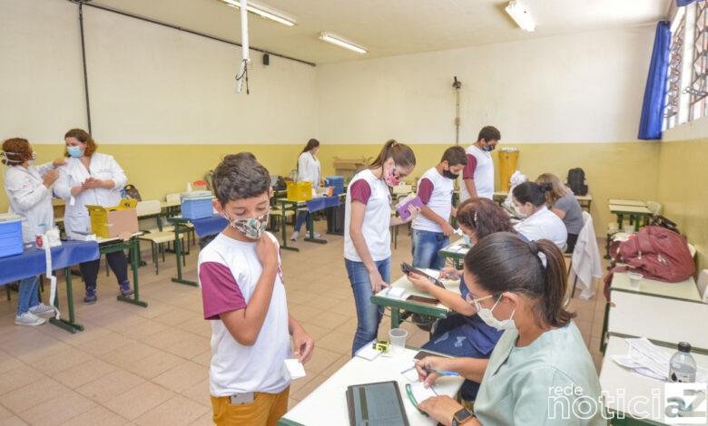 Escolas estaduais de Jundiaí recebem vacinação contra a Covid-19