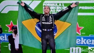 Lewis Hamilton tem desempenho épico e vence o GP de São Paulo da Fórmula 1