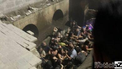 Calçada cede em Joinville