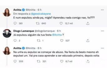 Farofa da Gkay começa com polêmica e conselho de Anitta