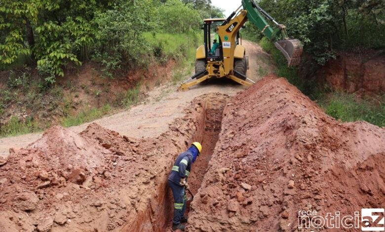 Redes de água e esgoto são instaladas pela DAE Jundiaí no Ivoturucaia