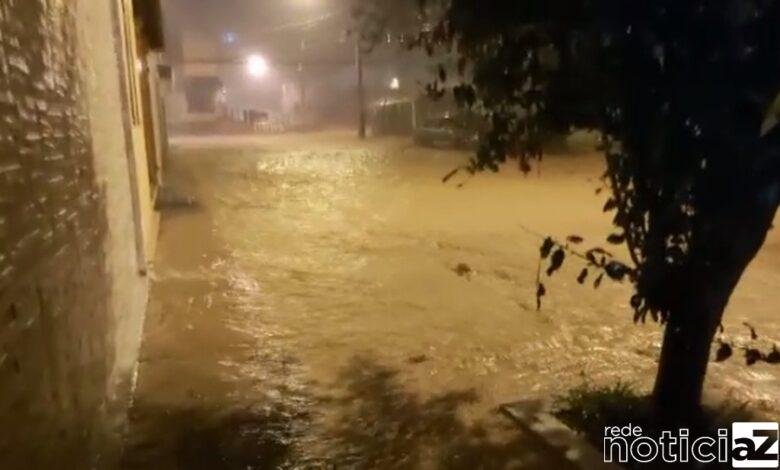 Chuva causa estrago em Jundiaí