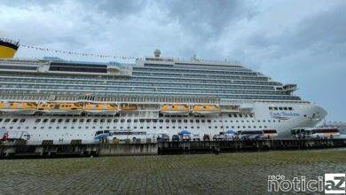 Cruzeiro atracado no Porto de Santos tem casos de Covid-19