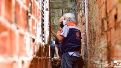 Defesa Civil interdita casas em Jundiaí