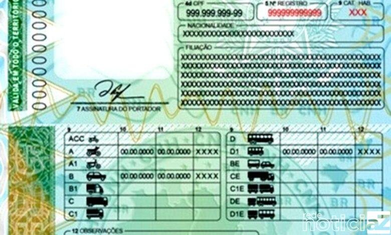 Uma nova CNH será implantada no Brasil já em 2022