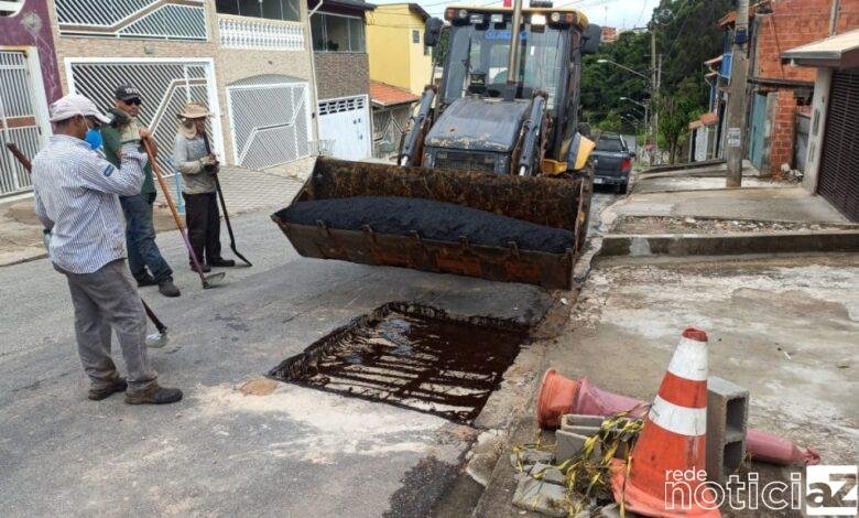 Limpezas e manutenções ocorrem em diversas vias de Várzea Paulista