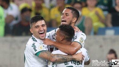 Palmeiras celebra a Libertadores vencendo o Cuiabá no Brasileirão