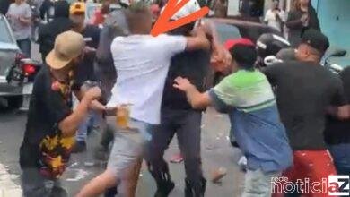 Policiais são agredidos