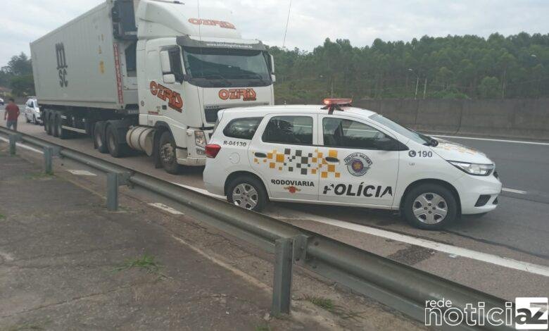 Polícia Rodoviária prende ladrão de caminhão em Jundiaí