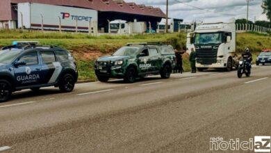GM de Jundiaí prende motorista e apreende caminhão por suspeita de roubi