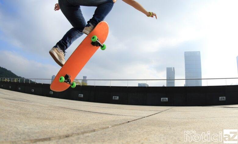 Parque com pista de skate, confira