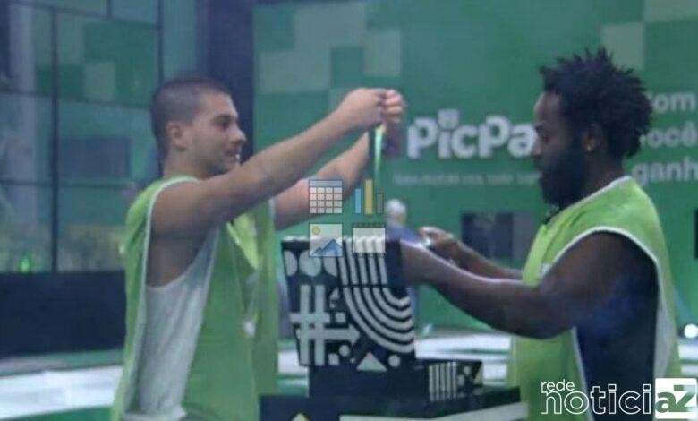 Arthur Aguiar e Douglas Silva vencem a primeira prova de imunidade no BBB 22