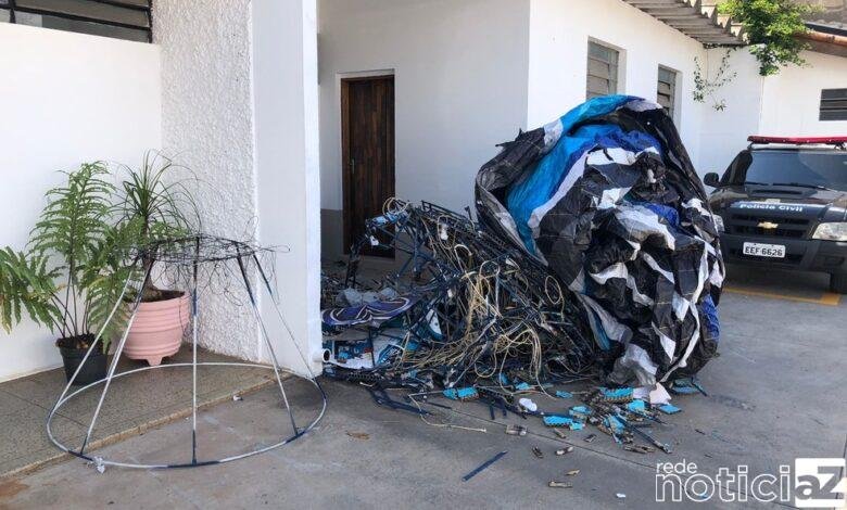 Quinze pessoas são detidas com balão em mata de Itatiba
