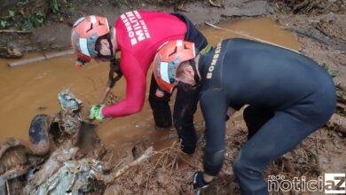 Cinco pessoas da mesma família morrem soterrados durante as chuvas em Minas Gerais