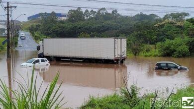 Região de Jundiaí é tomada pelas chuvas