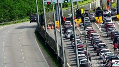 Rodovias da Baixada Santista estão com congestionamentos na volta do feriado