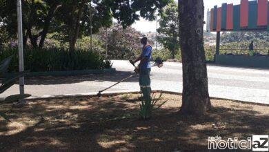 Bairros de Campo Limpo Paulista recebem serviço de roçagem