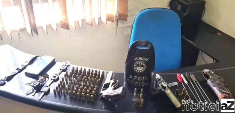 Casal armado é preso em Jundiaí