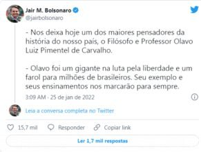 Twitter Bolsonaro