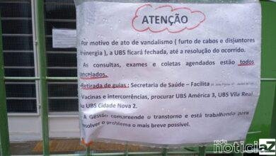 UBS de Várzea Paulista fica sem luz após furto de cabos e atendimento é fechado