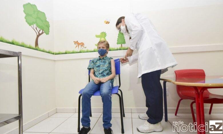 Vacina contra a Covid-19 em crianças começa em Jundiaí