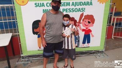 Ginásio de Campo Limpo Paulista reallização vacinação contra a Covid-19