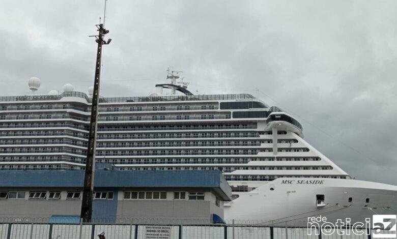 Cruzeiro MSC Seaside desembarcar no Porto de Santos com mais casos de Covid-19