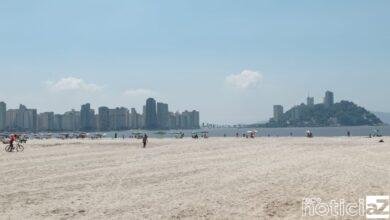 Baixada Santista tem o dia mais quente dos últimos 19 anos