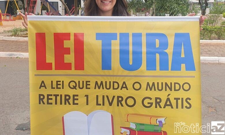 Doações de livros por vereadora