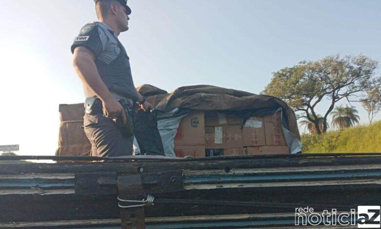 Polícia apreende mais de 10 toneladas de cigarros contrabandeados