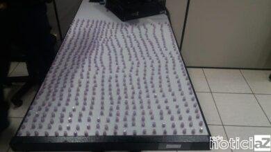 Droga encontrada em casa