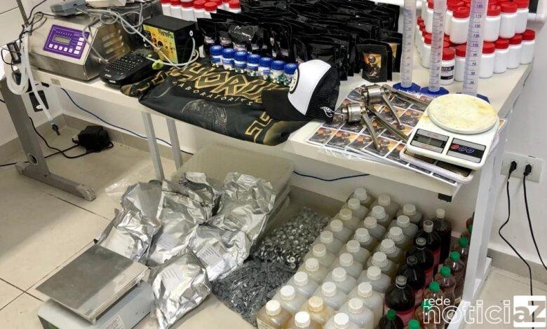 Polícia prende falsificador de anabolizantes