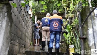 Jundiaí está com 31 casas interditadas pela Defesa Civil