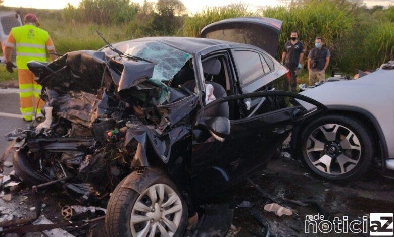 Quatro pessoas morrem após grave acidente em rodovia do Interior de SP