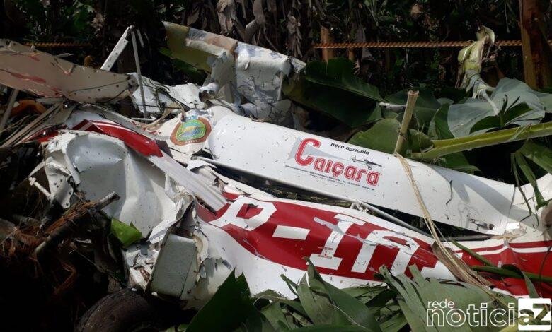 Avião cai e mata piloto no Interior de São Paulo