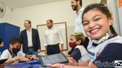 Mais de 2,5 mil tablets são entregues nas escolas municipais de Jundiaí