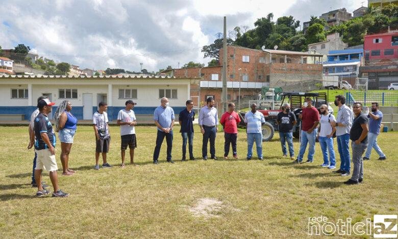 Campo do Complexo Esportivo da Vila Nambi passa por obras