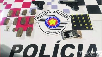 Polícia prende homem por ameçar esposa e tráfico de drogas