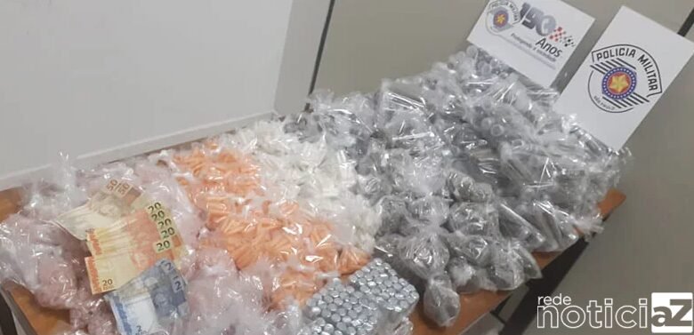 Rapaz é preso por tráfico de drogas