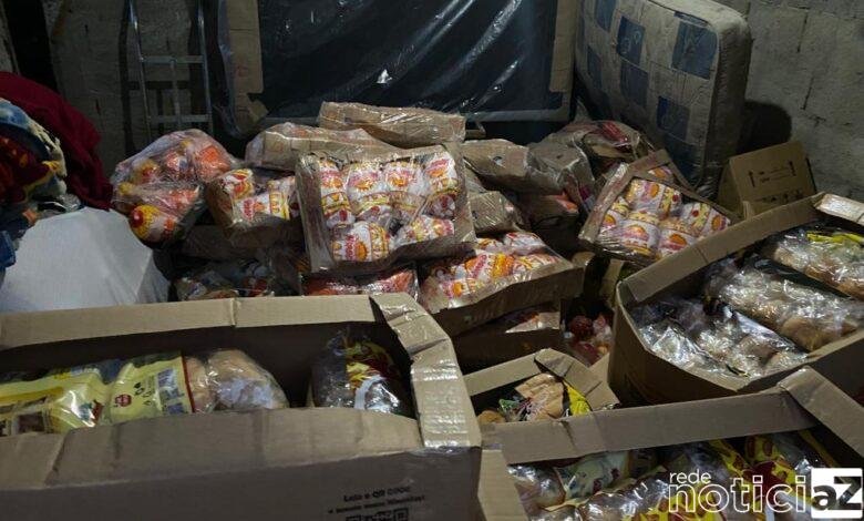 Mais de uma tonelada de frango congelado é apreendida no Litoral
