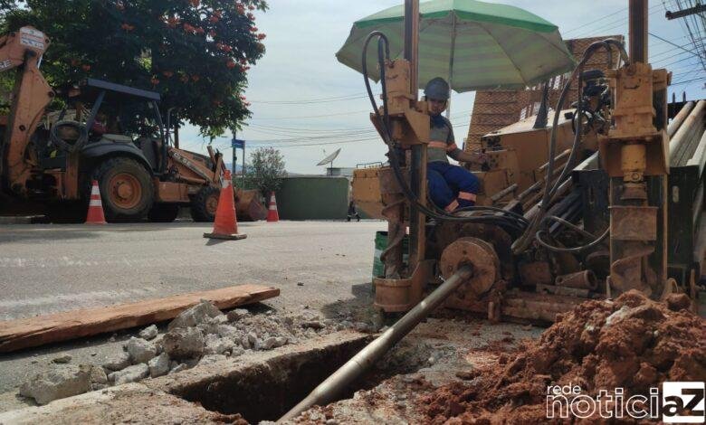 Tubulação de Louveira passa por serviço de troca e chega à região dos Bandeirantes