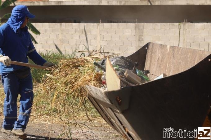 Mais de 145 toneladas de resíduos são retiradas em Louveira