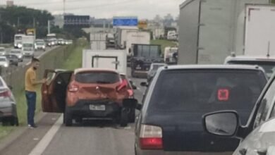 Acidente em rodovia de Jundiaí causa dois quilômetros de congestionamento