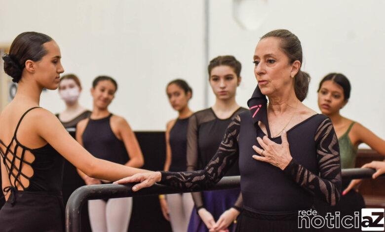 Ana Botafogo dá uma aula especial de ballet em Jundiaí