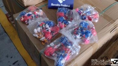 Cerca de 60 toneladas de brinquedos falsificados são apreendidos no Porto de Santos