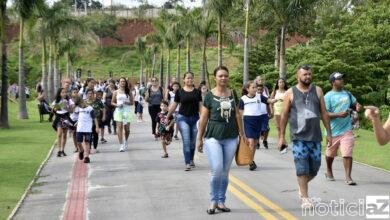 Caminhada contra a obesidade infantil é realizada em Jundiaí
