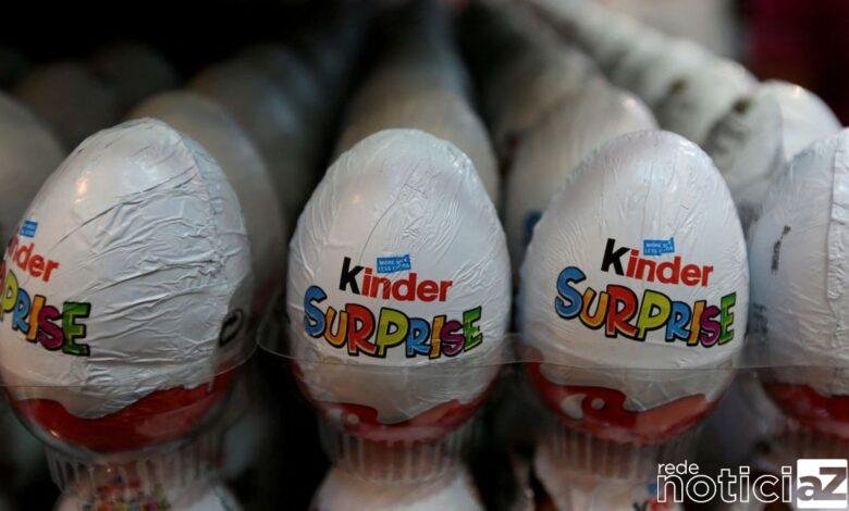 Venda de chocolates Kinder fabricados na Bélgica é proibida pela Anvisa