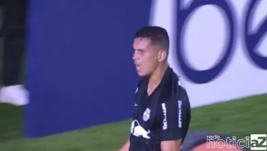Renan marca no fim, e garante emparte do Red Bull Bragantino contra o Juventude (Foto: Reprodução Premiere)