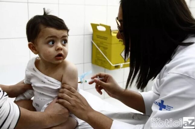 Vacinação contra o sarampo