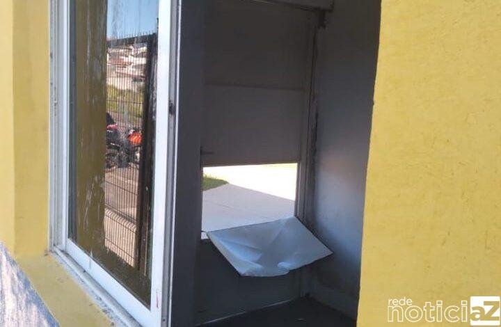 Guarita de parque de Jundiaí é depredada por vândalos